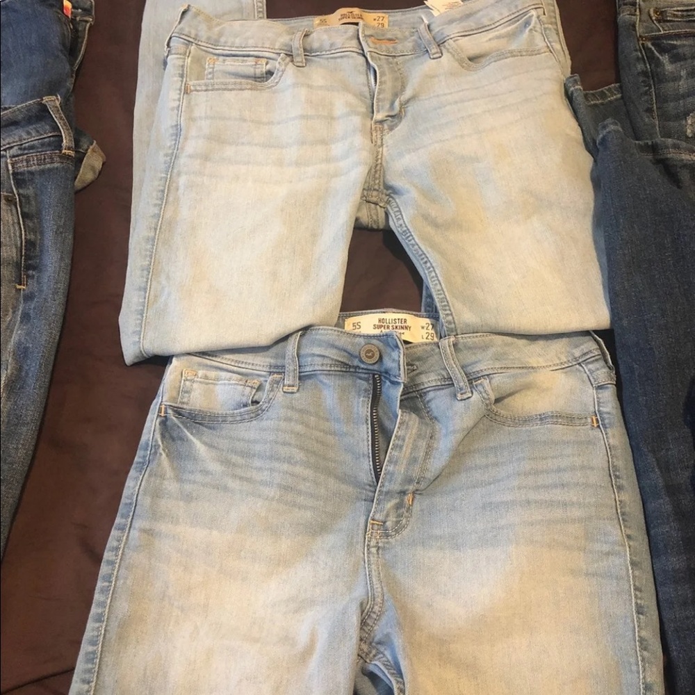 Hollister lightwash bundle